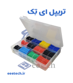 پک وارنیش حرارتی چند رنگ 800 تکه  سایز 1 تا 13