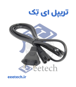 کابل دوچاک آداپتوری یک متری تمام مس برند مدیانور