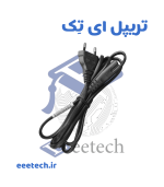 کابل دوچاک آداپتوری یک متری تمام مس برند مدیانور - Image 2