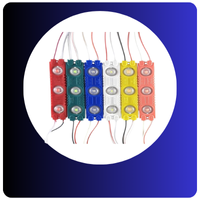 خرید ال ای دی بلوکی ۳W ۱۲V سفید/رنگی، سایز ۱×۲، ۲×۳، ضدآب IP67. مناسب تابلو و نورپردازی. ارسال سریع.