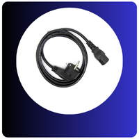 خرید کابل برق سه پین منبع تغذیه پاوری ۱.۵ متری DBK، ۳ متری ۱mm²، مس خالص. مناسب کامپیوتر و UPS. ارسال سریع.