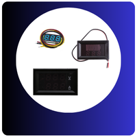 خرید ماژول ولت‌متر ۰.۲۸ اینچ، آمپر‌متر ۱۰A، ترکیبی دو رنگ با/بدون قاب. دقت ۰.۰۱V/A. مناسب آردوینو. ارسال سریع.