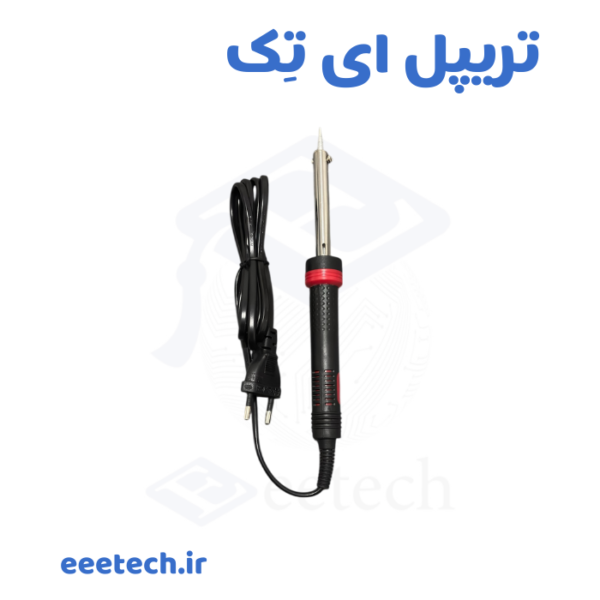 هویه قلمی ۴۰ وات TNI-U مدل TU-840A – المنت سرامیکی PTC، حرارت ثابت ۳۵۰–۴۰۰°C، سیم سیلیکونی ۱.۵ متری – پرفروش‌ترین هویه تعمیرکاران موبایل و برد