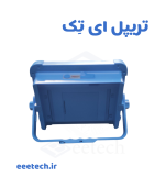 پروژکتور شارژی خورشیدی 100 وات BL-911 شارژی با ریموت، پنل ۱۰ وات، باتری ۶۰۰۰ میلی‌آمپر، نور ۱۵۰۰ لومن، ۴ حالت، ضدآب IP65 – عالی برای حیاط، ویلا، کمپینگ و نگهبانی. تست واقعی + گارانتی ۱ سال